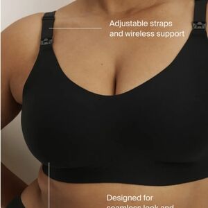 Knix Nursing Bra Size 8 Black